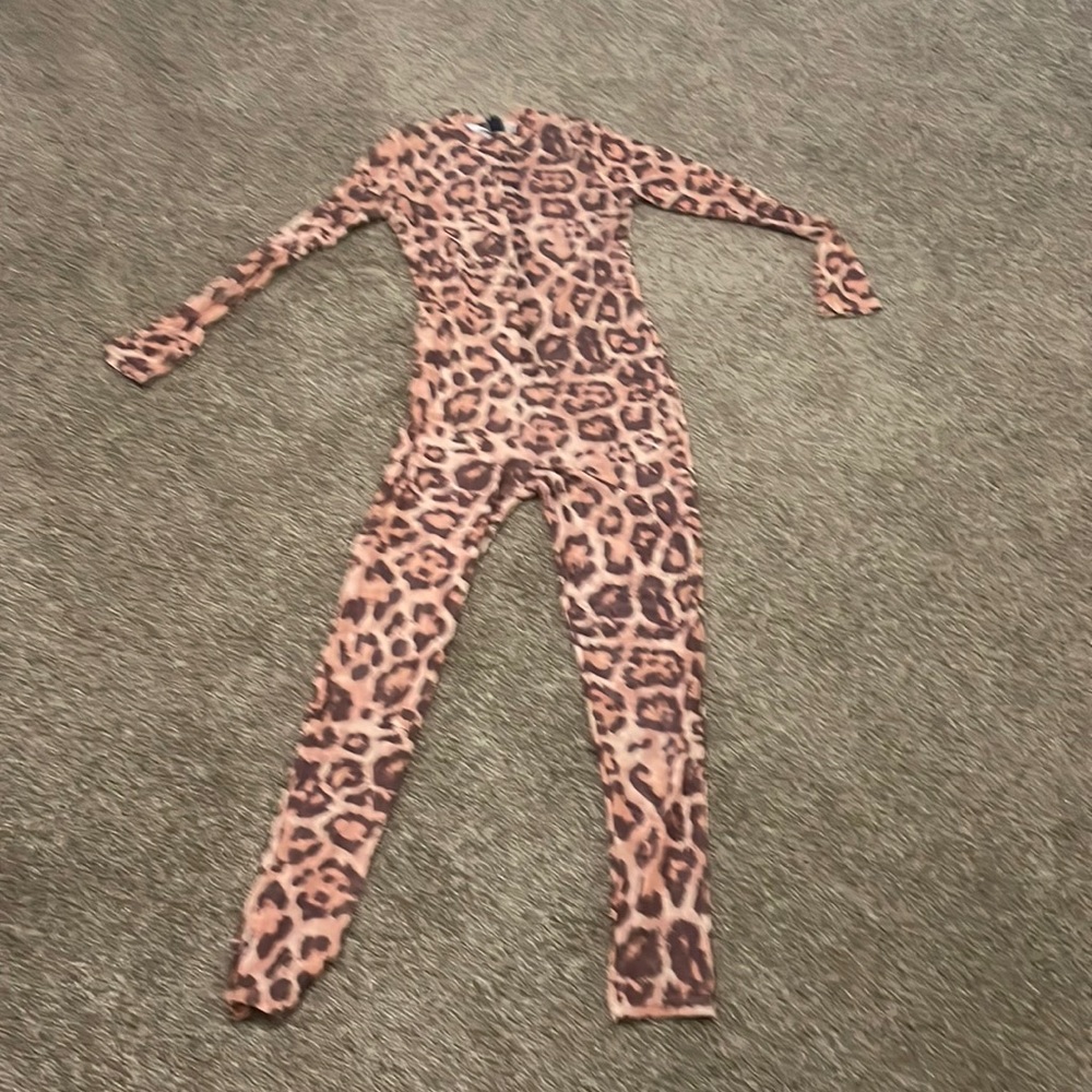 Cheetah Print Catsuit